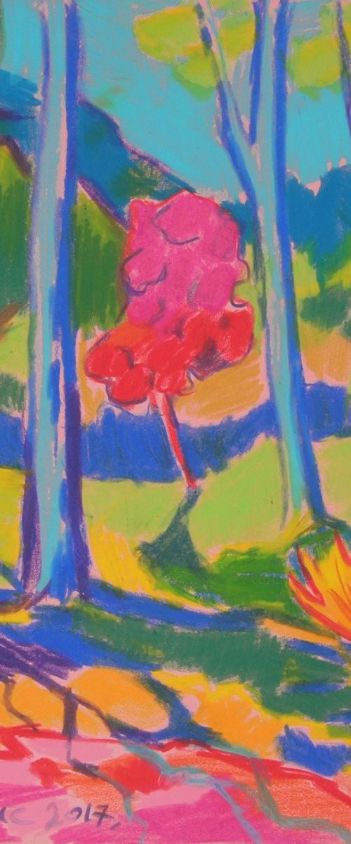 Cefn Onn abstract by Maja Grecic