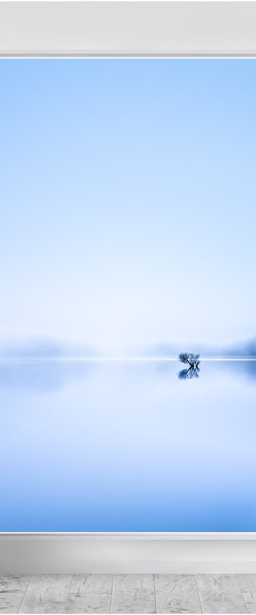 Solitude in Blue by Lynne Douglas