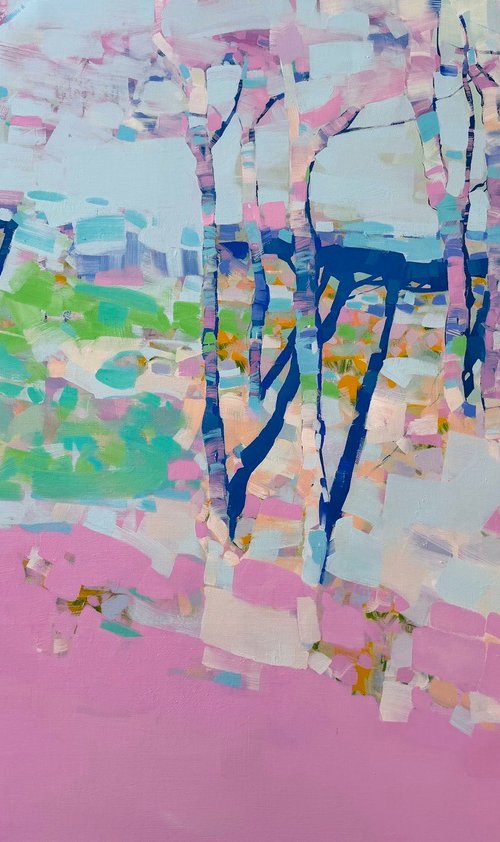 Pink Aspen by Vahe Yeremyan