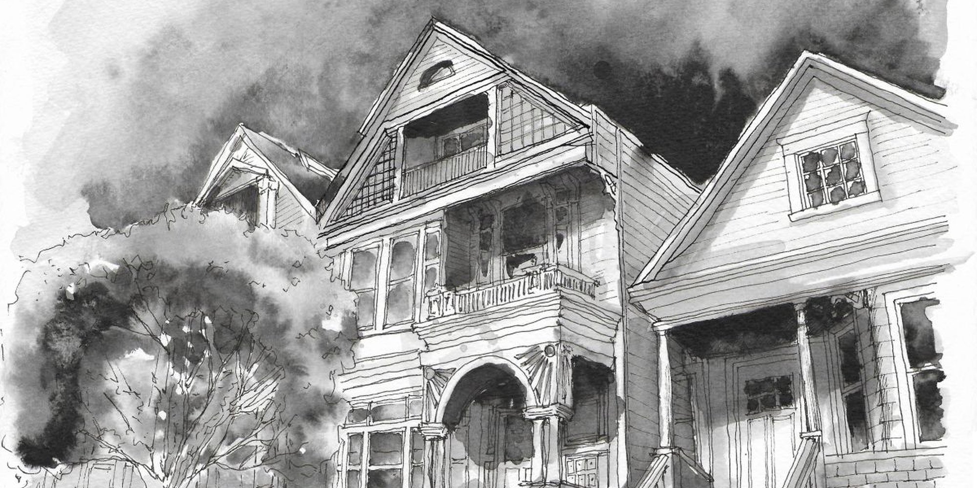 Art of the Day: "SF Houses, 2016" by Gozde Temiz Istanbul