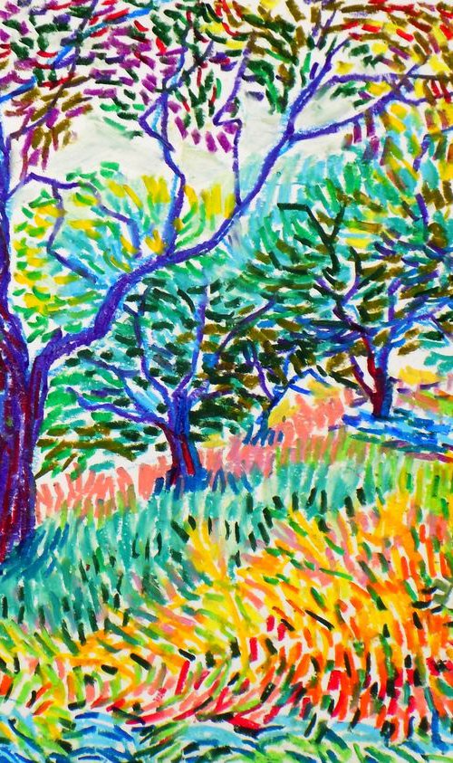 Orchard etude No 5 by Maja Grecic
