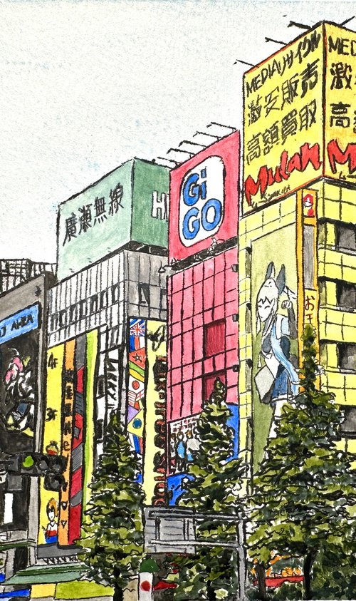 Akihabara, Tokyo by Kaz  Jones