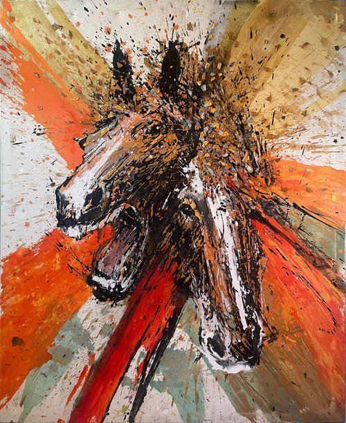 Indian War Horse by Erick Nogueda