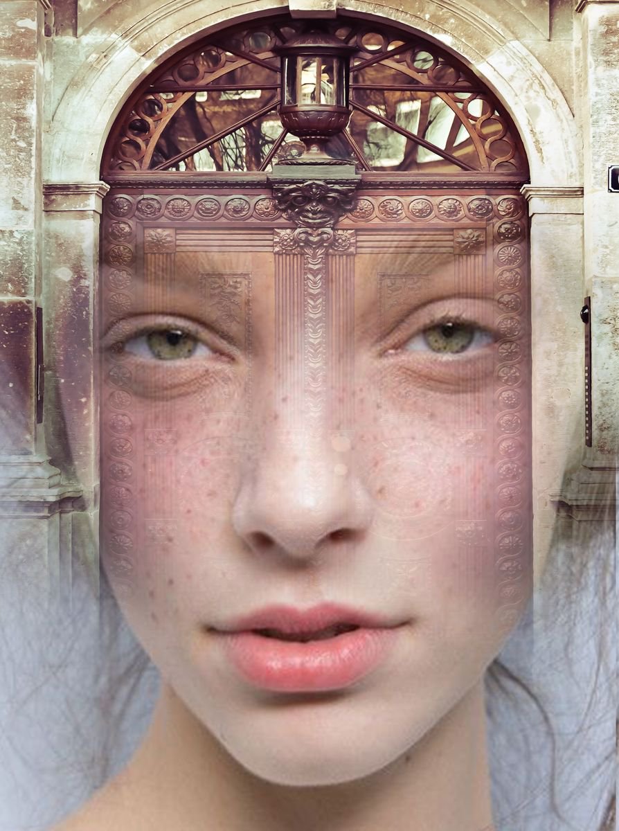 Illustrative Portrait Photograph By Srdjan Jevtic, 29 X 39", Queen, Original Artwork