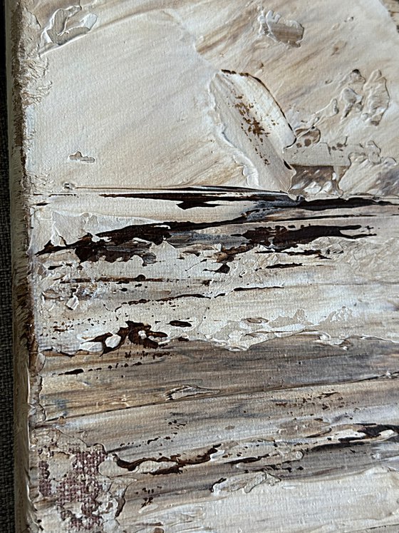 Textured Peaks in Earth Tones