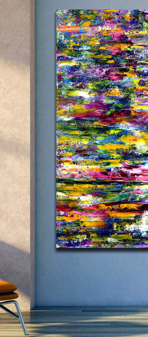 Infinite color field (Follow the trail) by Nestor Toro