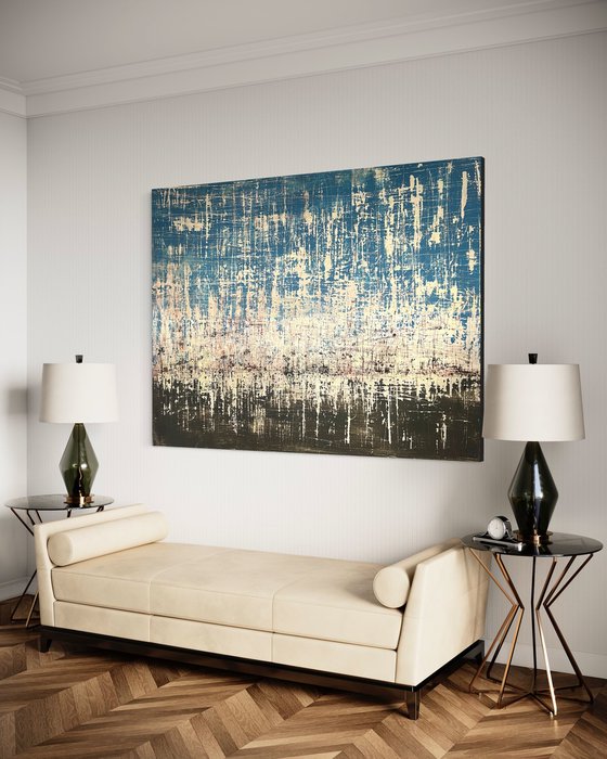 Tattered  (XXL 80x60in)