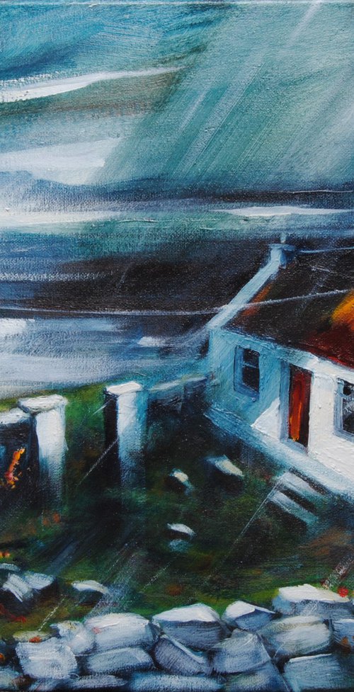 Cottage North Skye by Ian macphie