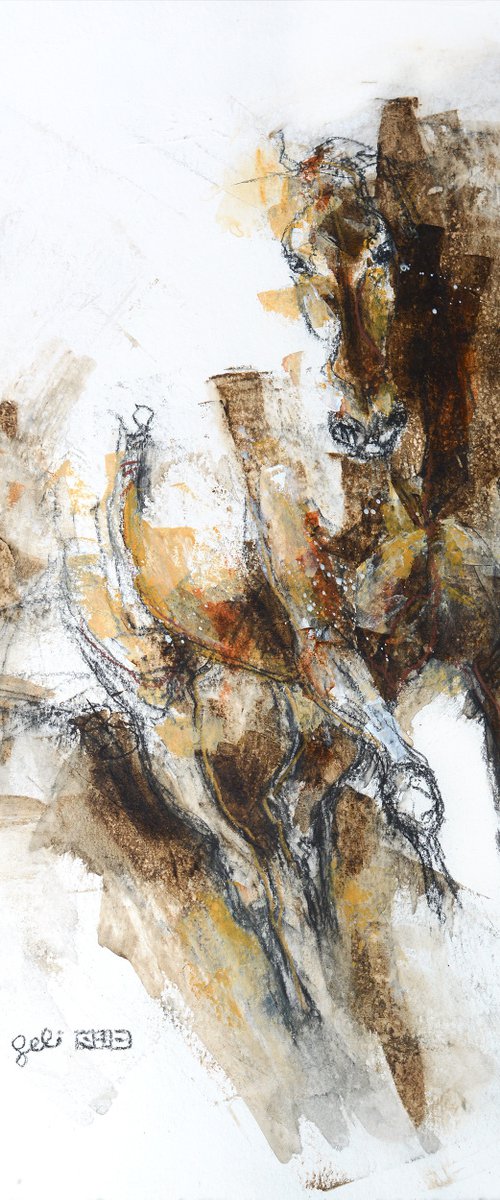 Equine Nude 124t by Benedicte Gele