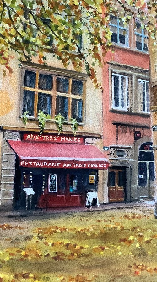 Vieux Lyon, France by Darren Carey