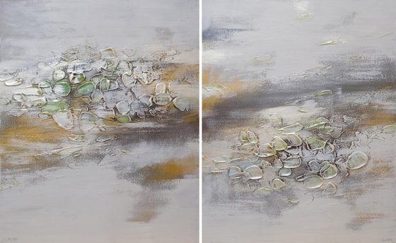 The petals (diptych)
