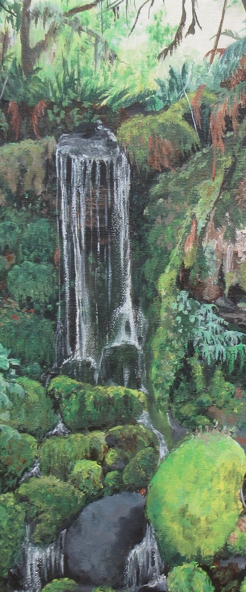 Hidden Waterfall by Nina Elaine Thompson