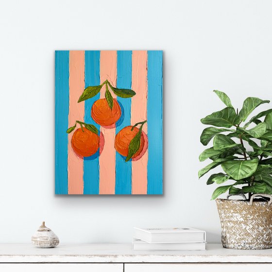 Orange trio
