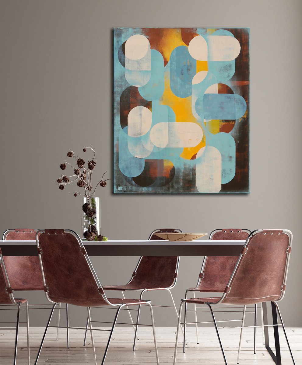 Traffic Layer Player By Ronald Hunter, 35 X 43, Artwork For Sale On Artfinder