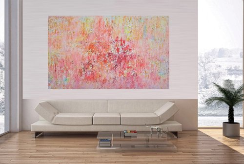 Summer-Large painting by Christina Reiter