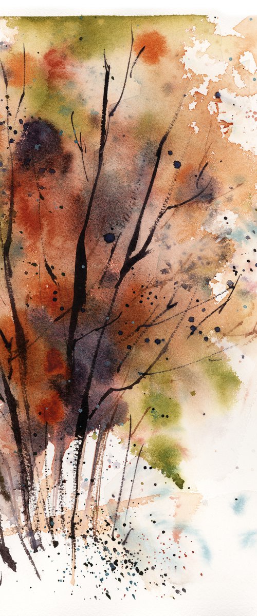 Autumn Trees by Sophie Rodionov