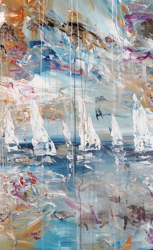 Sailing Far Away D 2 by Peter Nottrott