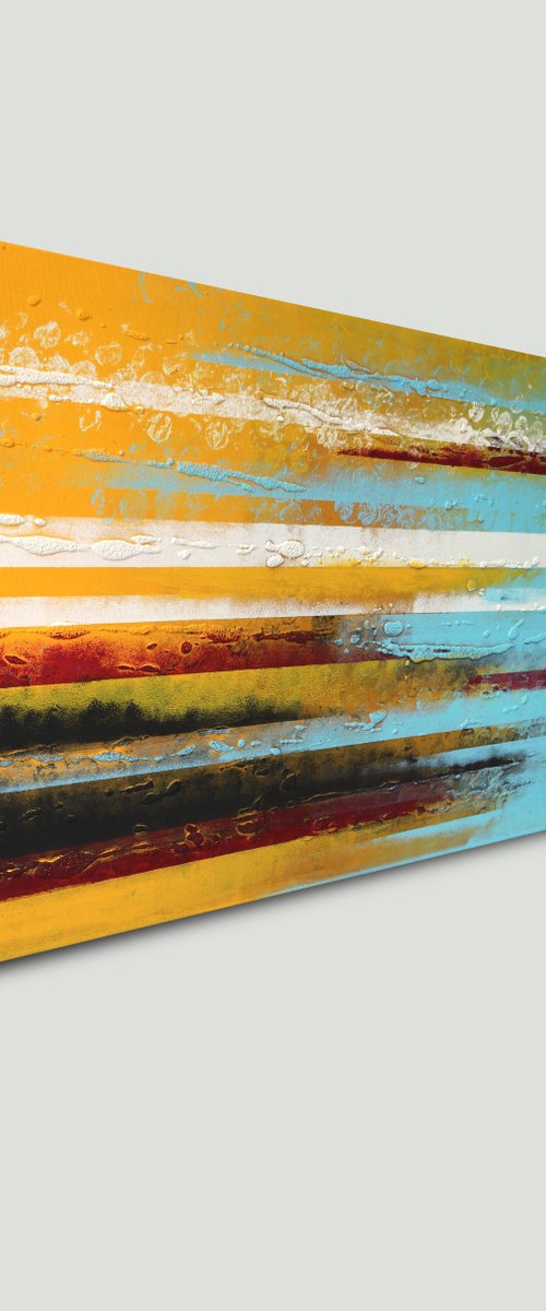 Modern Painting - Super Sunny Landscape - 19O by Ronald Hunter