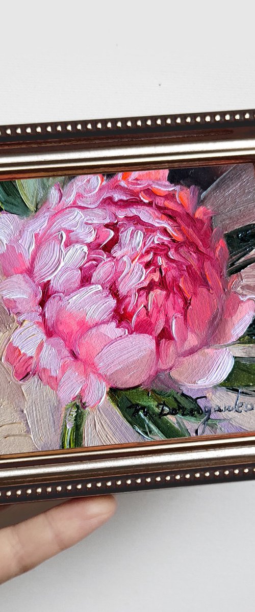 Pink flower by Nataly Derevyanko