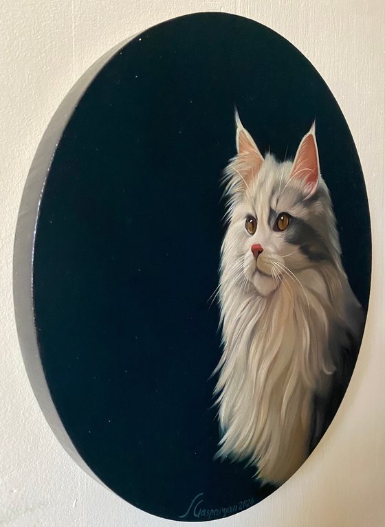 Golden Eyes in Shadow