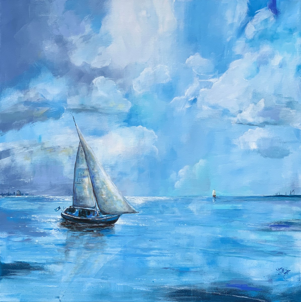 Sailing by Sandra Gebhardt-Hoepfner