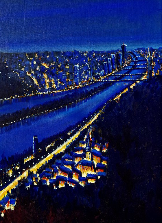 Night over Vienna