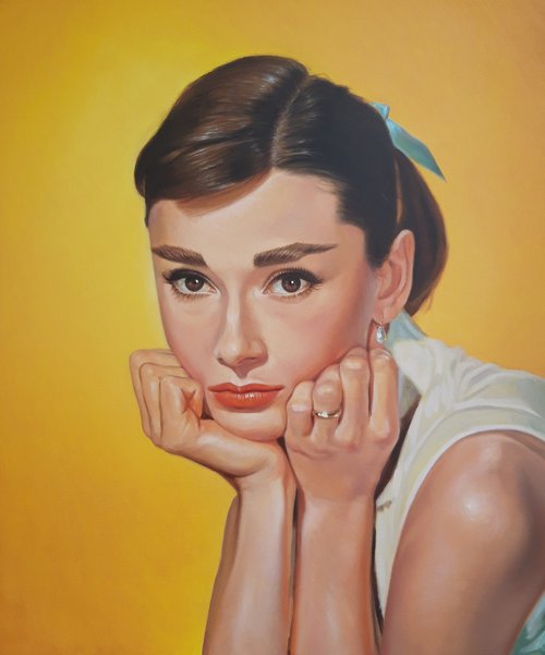 Audrey Hepburn by Tigran Araqelyan