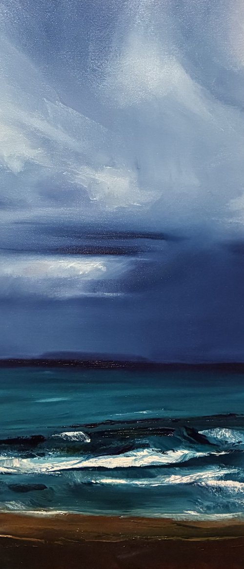 As the storm comes in by Francesca Currie