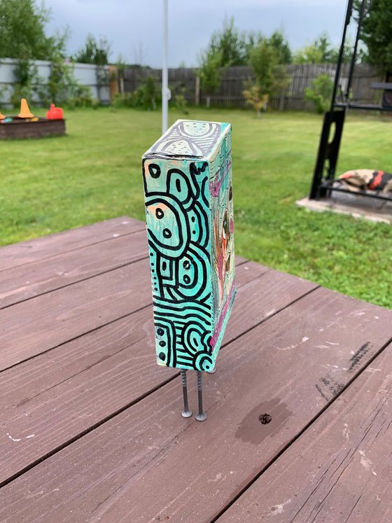 Wood human #20