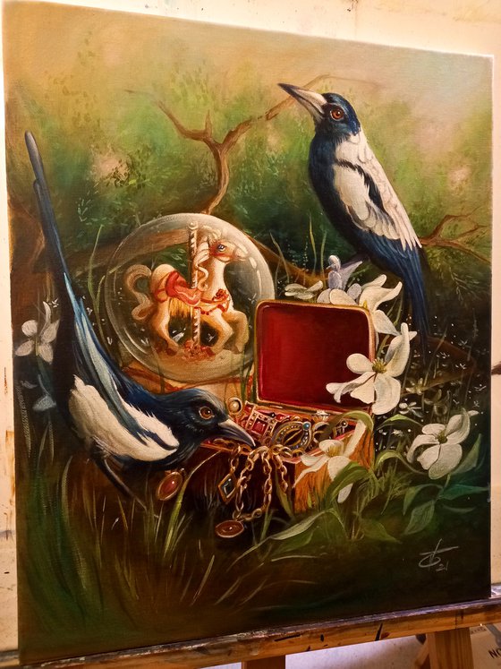 The magpie's treasure