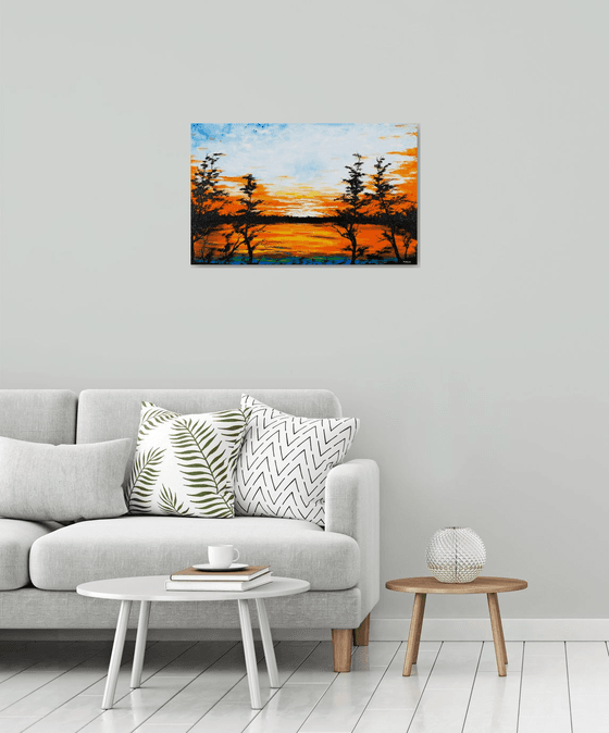 Sunset in the country 1