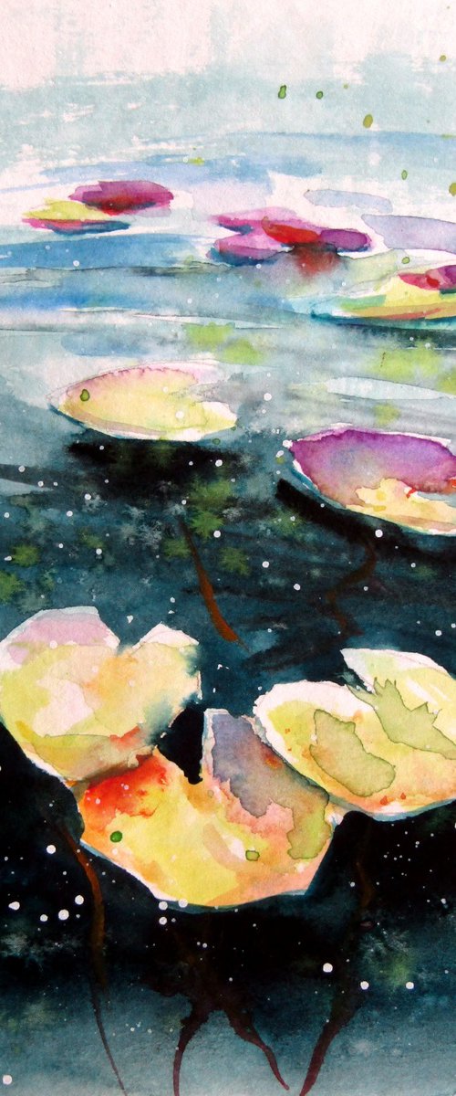 Little water lilies III by Kovács Anna Brigitta