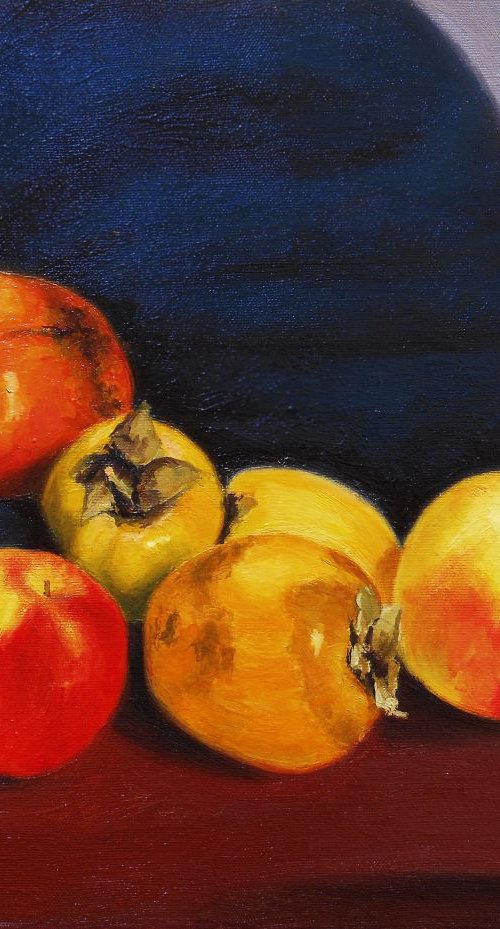 Still Life, Oil on canvas, Painting on canvas, Gift Art, Wall Art, Original Painting by Bledi Kita