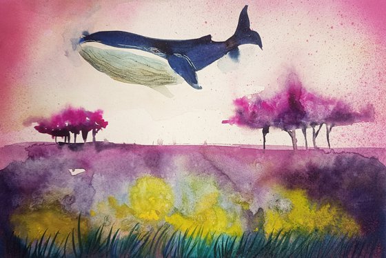 Over The Pink Woods (small)