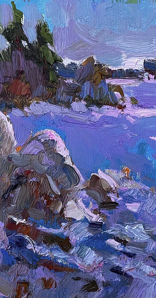 Winter Evening by Kalenyuk Alex