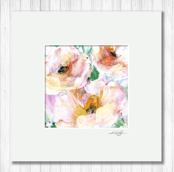 Floral Wonders 4 - Floral Painting by Kathy Morton Stanion