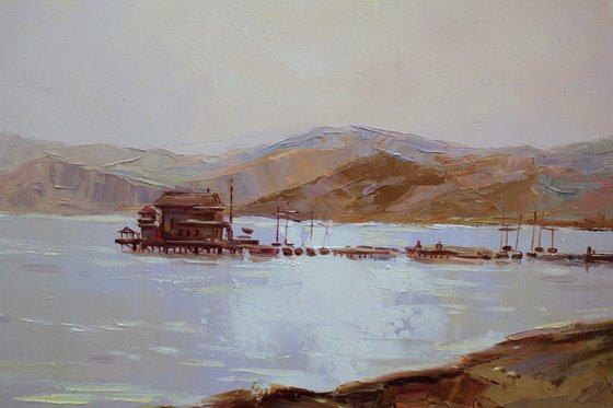 White sun of Eilat