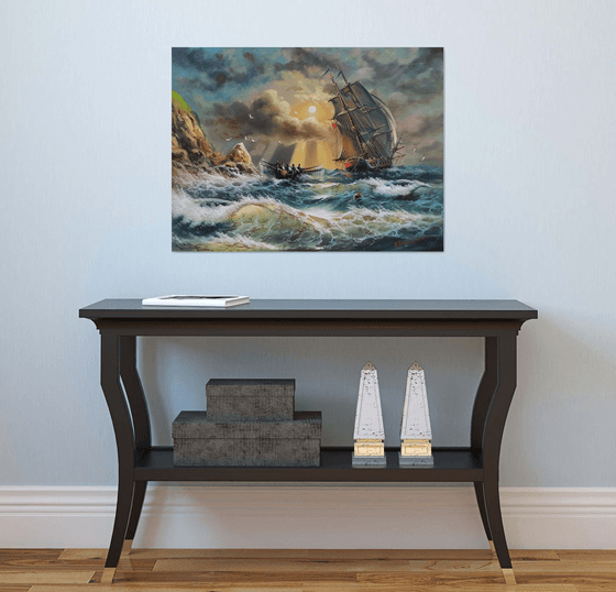 Restless sea 1