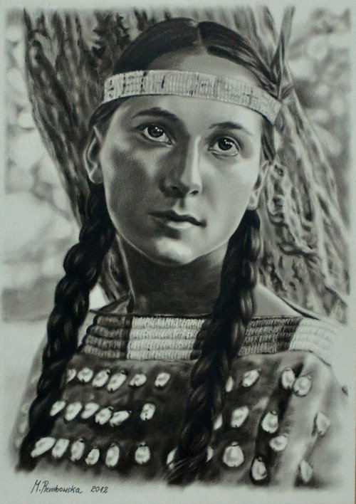 "Indian girl" by Monika Rembowska