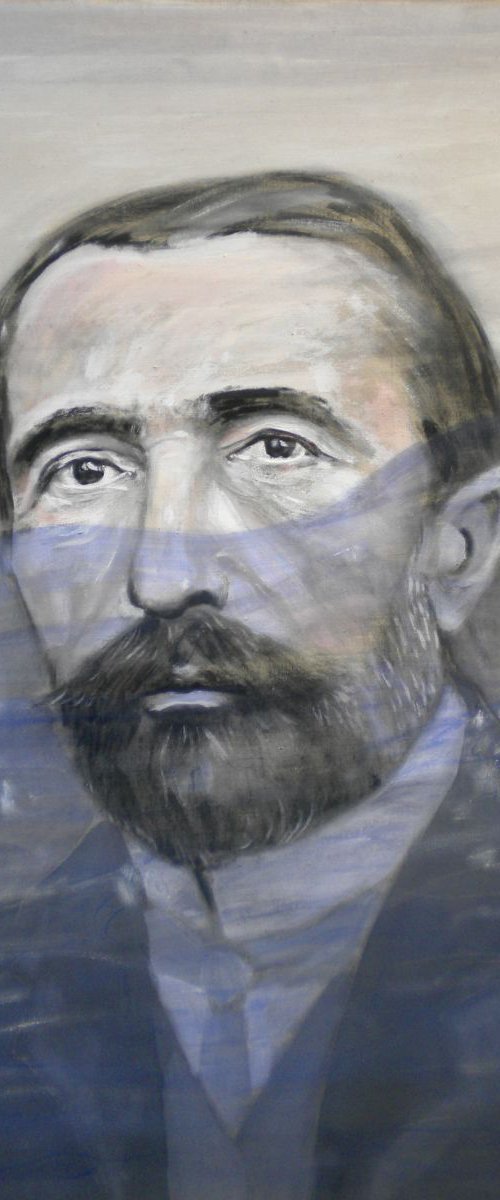 Portrait of Joseph Conrad by paolo beneforti