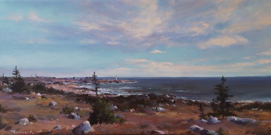 Evening over the Peggy's Cove