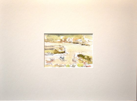 Cemaes Bay, Anglesey , North Wales -Watercolour Study No 1