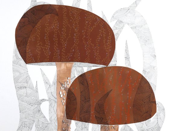 Mushroom foraging