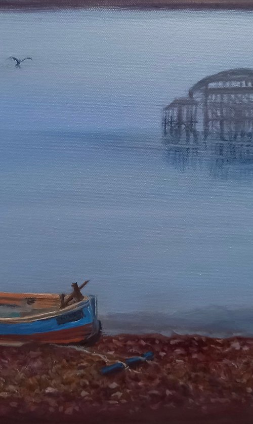 Brighton Mist by Lee Campbell
