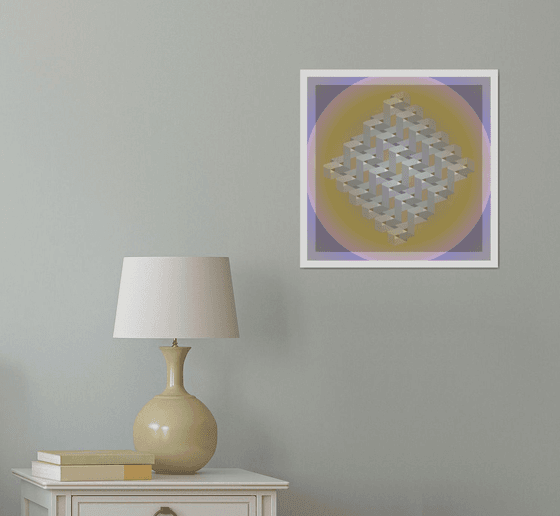 Simple 11 (Geometric Print) (2021)