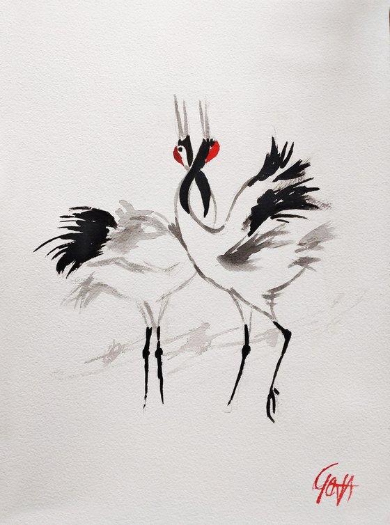 DANCE OF THE CRANES