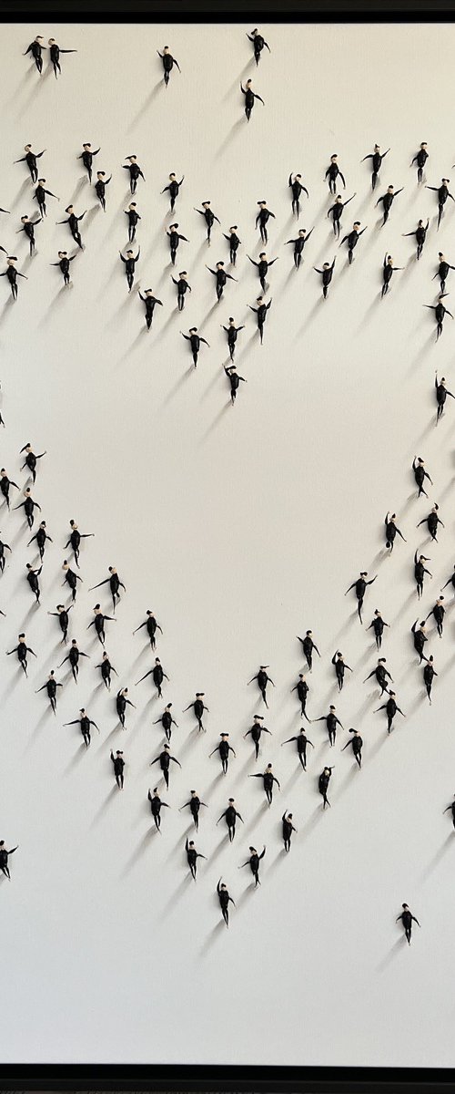 Freedom People ,,Heart Love” Eka Peradze Art by Eka Peradze