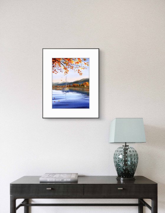 Autumn harbor