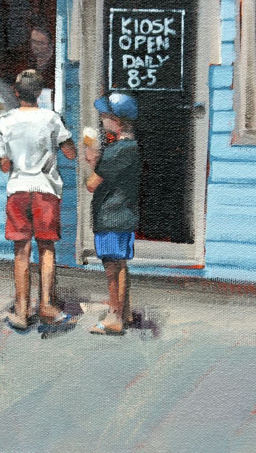 Beach Kiosk by Claire McCall
