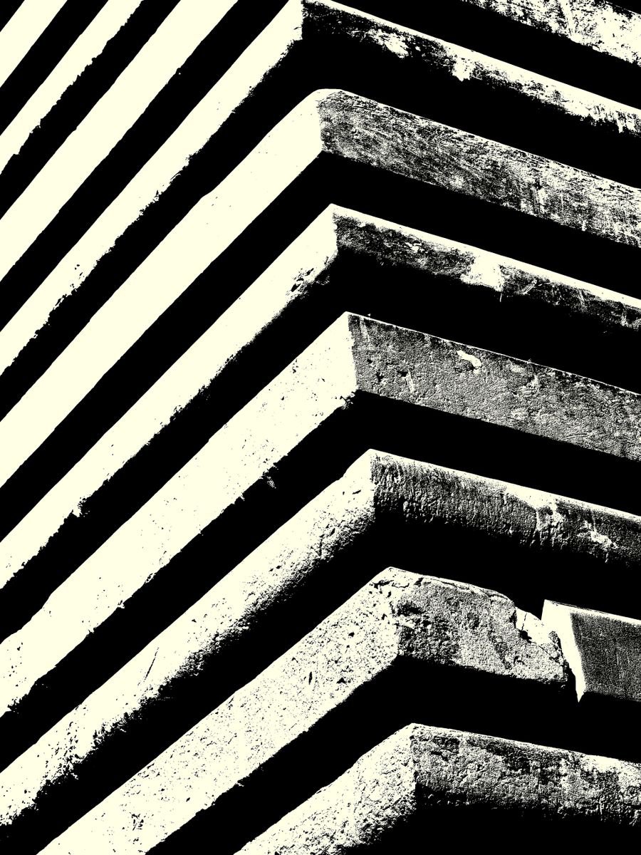 Abstract Cityscapes Photograph By Petr Strnad, 12 X 16", Quick Notes #22, Original Artwork